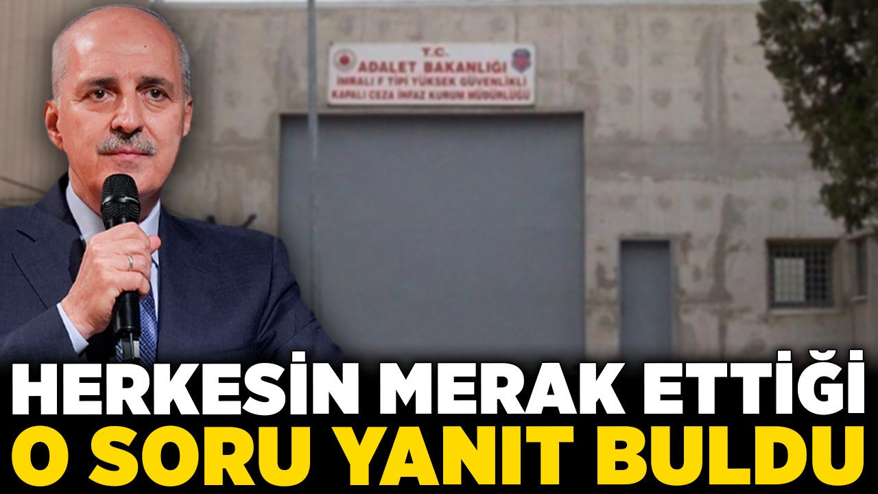 İmralı'nın kapıları açıldı! Herkesin merak ettiği o soru yanıt buldu