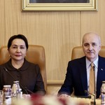 TBMM Başkanı Kurtulmuş, Özbekistan Ali Meclisi Senato Başkanı Narbayeva ile görüştü