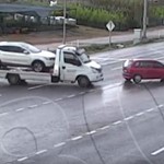 Kırıkkale’de trafik kazaları kameralara yansıdı