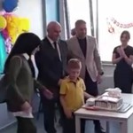 Şehit Polis Özgür Barçın’ın oğluna anlamlı doğum günü sürprizi