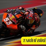 Milli Motosikletçi Deniz Öncü, Moto2 İspanya yarışını tarihi birincilikle kazandı