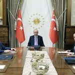Cumhurbaşkanı Erdoğan başkanlığında güvenlik toplantısı düzenlendi