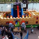 Çorum’da çocuklar tatil keyfini doyasıya eğlenerek çıkardı