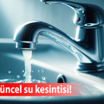 Etimesgut'ta plansız su kesintisi!