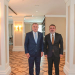Sincan’ı sporun başkenti yapma hedefi için bakanlığa ziyaret