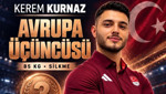 Ankaralı Kerem Kurnaz Avrupa üçüncüsü oldu!
