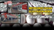 Ankaralılar ucuz yumurta peşine düştü, metrelerce kuyruk oluştu