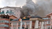 Ankara'da korkutan yangın! Pursaklar'da 5 katlı bina yanıyor