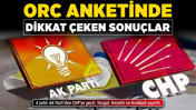 ORC anketinde dikkat çeken sonuçlar! 4 şehir AK Parti'den CHP'ye geçti, Yozgat, Kırşehir ve Kırıkkale şaşırttı