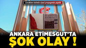 Ankara Etimesgut’ta şok olay! Çocuklara balonla siyasi propaganda yapıldı