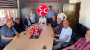 Çamlıdere Belediye Başkanı Ceylan'dan MHP Çamlıdere İlçe Başkanı Öztürk'e ziyaret