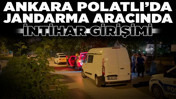 Ankara Polatlı'da jandarma aracında intihar girişimi! Ağır yaralandı