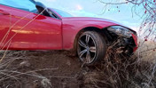 Aksaray-Ankara kara yolunda feci kaza: BMW şarampole uçtu!