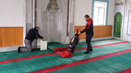 Pursaklar'da 7 cami temizlendi