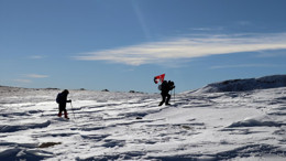Kırşehir'de dağcılar, 2025 yılına Gönül Dağı'nda "merhaba" dedi