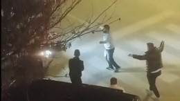 Kırşehir'de yol kenarındaki eğlence sosyal medyanın gündeminde