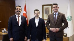 Haymana Belediye Başkanı Levent Koç'tan Hüseyin Can Güner'e ziyaret