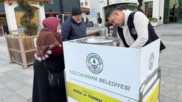 Kızılcahamam Belediyesi’nden cuma sabahlarına sıcak ikram: Çorba dağıtımı devam ediyor