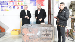 Başkan Çetin duyurdu: Şantiye alanları birleştirildi, kötü koku sorunu ortadan kalktı!