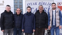 Çankaya Belediye Başkanı Güner, taksici esnafını ziyaret etti