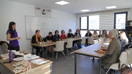 Çankaya'da kadın hakları eğitimi tamamlandı: 17 kadın sertifika aldı