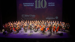 Etimesgut Belediyesinden Çanakkale Zaferi'nin 110. yılında büyüleyici konser