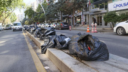 Çankaya'da çöp krizi! Temizlik işçilerinden iş yavaşlatma eylemi!