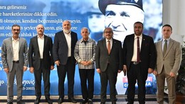 Saadet Partisi Ankara İl Başkanı Ahmet Yazıcı mazbatasını aldı, Mamak Belediye Başkanı Şahin'i ziyaret etti
