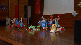 Kahramankazan’da miniklerden rengârenk yıl sonu şöleni