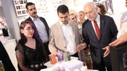 Başkent Üniversitesi öğrencilerinin eserleri sergide yerini buldu