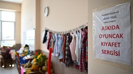 Ankara’da minik yüreklerden büyük dayanışma: "Askıda Oyuncak ve Kıyafet Sergisi”