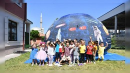 Altındağlı minikler uzay yolculuğuna çıktı