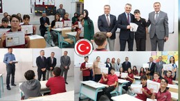 Yozgat’ta karne heyecanı: Vali Özkan öğrencilerle bir araya geldi