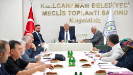Kızılcahamam Belediyesi meclis toplantısında ortak akıl vurgusu