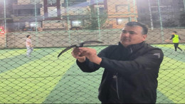 Kırşehir’de yaralı bulunan ebabil kuşu, Doğa Koruma ve Milli Parklara emanet edildi