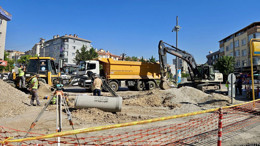 ASKİ'den Pursaklar'da alt yapı çalışması