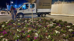 Kırıkkale Millet Bahçesi’nde peyzaj çalışmaları hız kesmeden devam ediyor