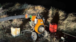 Yozgat’ta bir vatandaşın baraj suyunu kaçak kullandığı tespit edildi