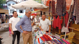 Kaymakam Ünal Coşkun Beypazarı esnafının nabzını tuttu