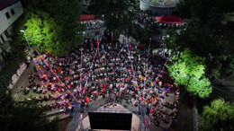 Keçiören’de yaz akşamlarına nostaljik dokunuş! Açık hava sineması vatandaşlarla buluştu