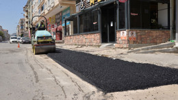 Kahramankazan'da yollar Büyükşehir işbirliği ile yenileniyor