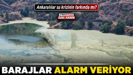 Barajlar alarm veriyor! Ankaralılar su krizinin farkında mı?