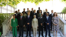 Bakan Göktaş, Ankara'da görev yapan Frankofon büyükelçiler ile bir araya geldi