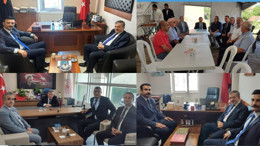 Elmadağ Kaymakamı Çaykara taziye ve resmi ziyaretlerle ilçedeki temaslarını sürdürdü