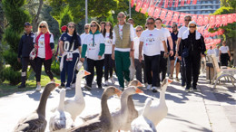 Göksu Parkı’nda yürüyüş buluşması! Beşikcioğlu hemşehrileriyle sahada