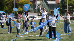 Etimesgut’ta uçurtma şenliğiyle gökyüzü renklendi
