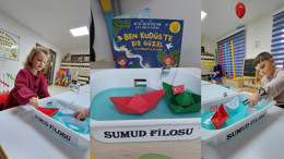 Akyurtlu miniklerden Gazze’ye anlamlı destek