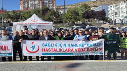 Yozgat’ta sağlıklı yaşam için 10 bin adım atıldı
