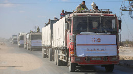 Haaretz: İsrail Gazze'ye yardım ulaştırılmasını engelleyen sıkı şartlar uyguluyor