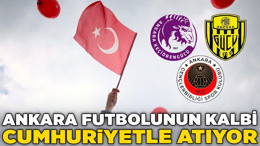 Ankara futbolunun kalbi Cumhuriyetle atıyor! Başkent kulüplerinden 29 Ekim paylaşımları
